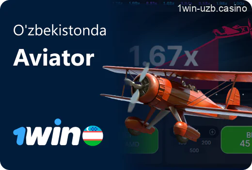 O'zbekistonlik foydalanuvchilar uchun 1Win Aviator o'yini