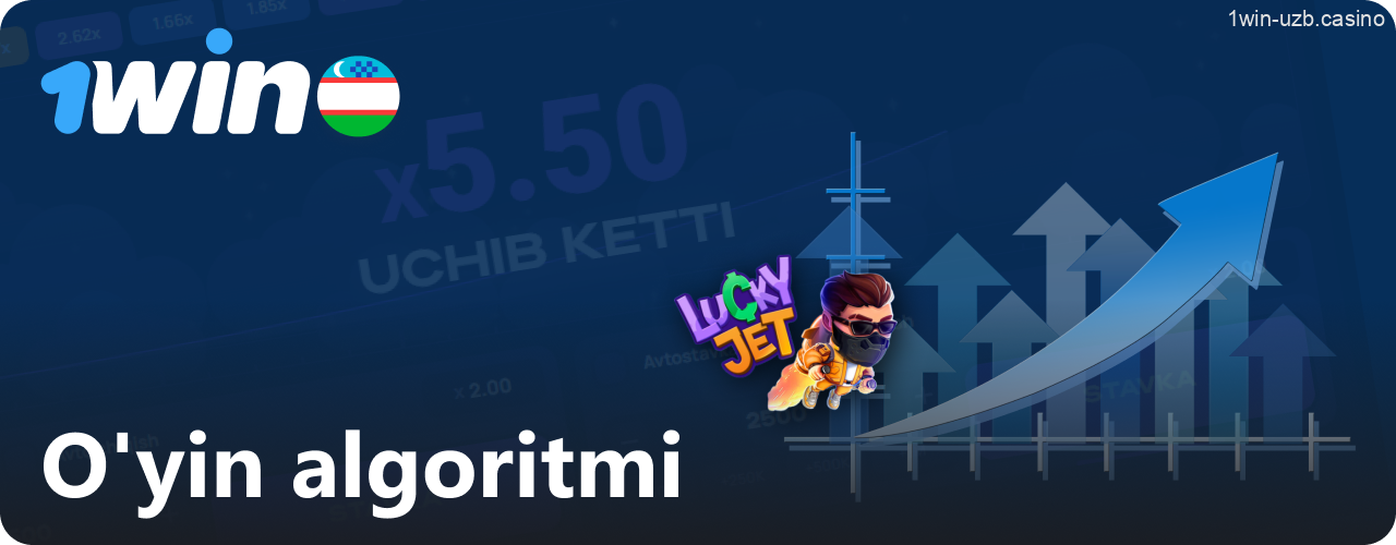 1Win Lucky Jet ilovasini mobil qurilmangizda o'rnating
