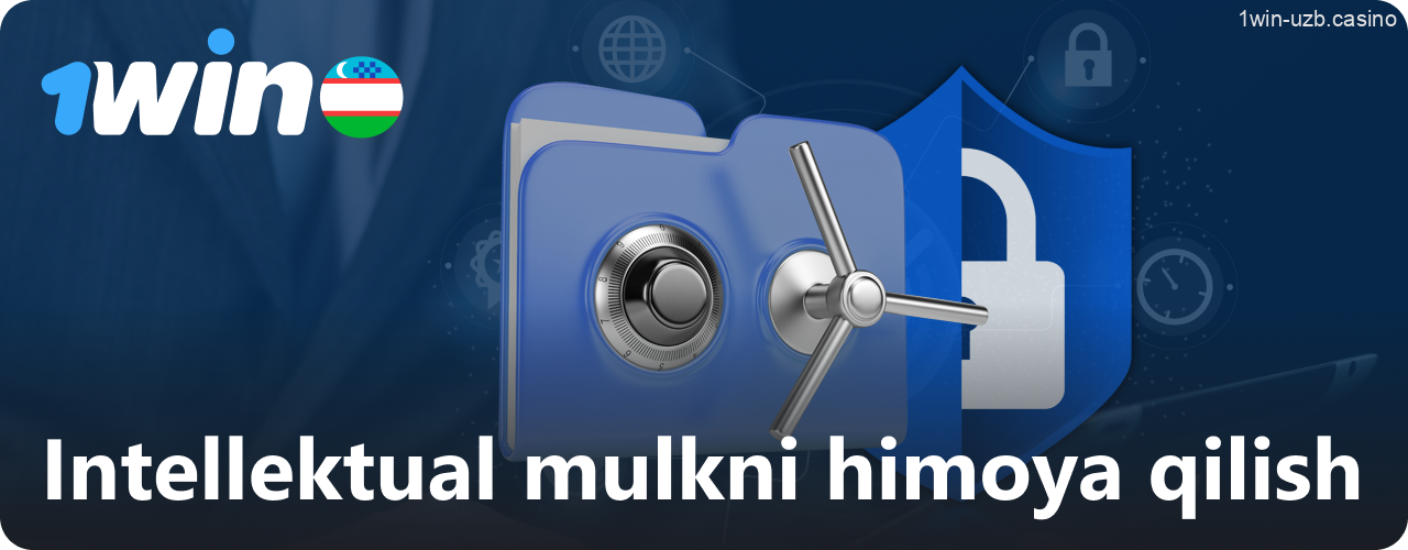1Win intellektual mulkni himoya qilish va xavfsizlik