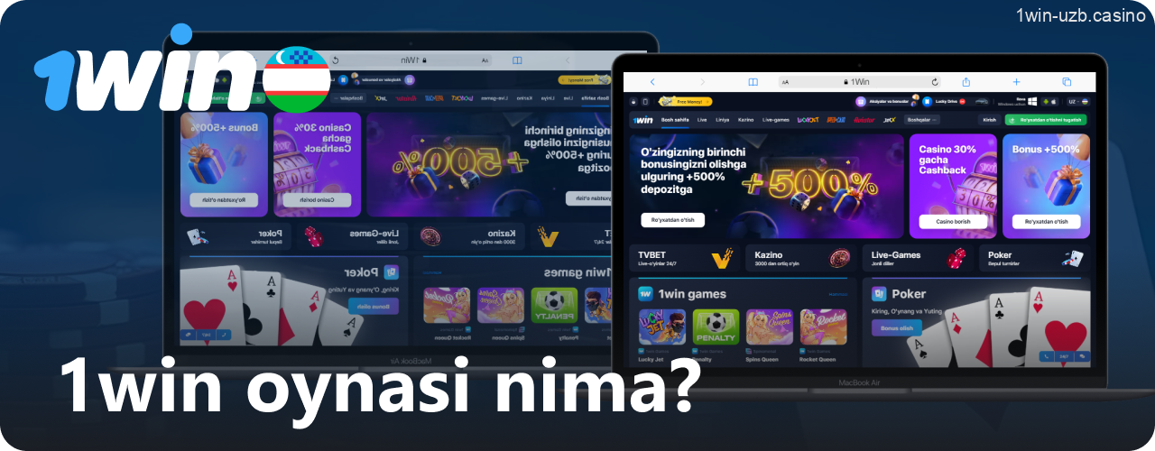 1Win oynasi haqida umumiy tushuncha