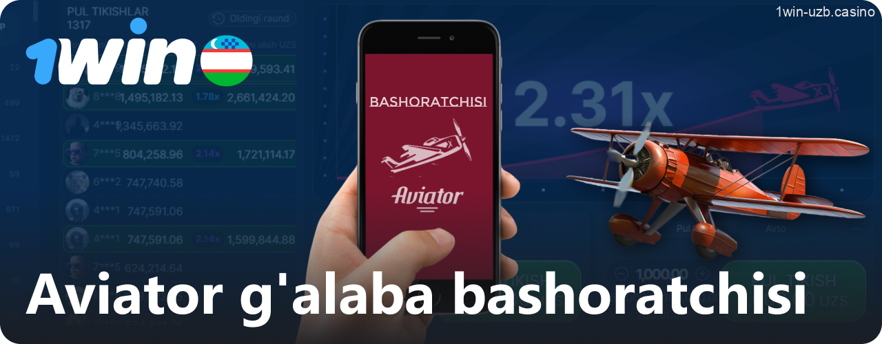 1Win Aviator natijalarini oldindan bashorat qilish