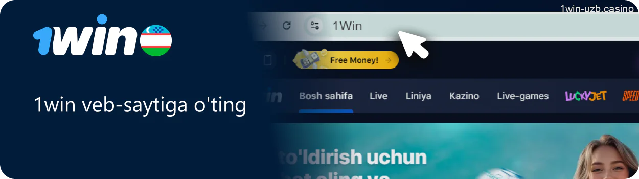 1Win saytiga o‘tib o‘yin imkoniyatlarini o‘rganing