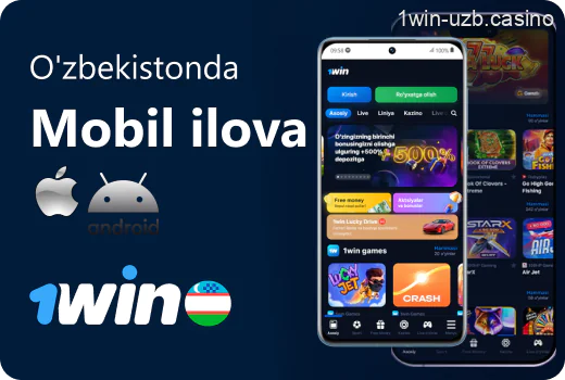 O'zbek foydalanuvchilari uchun 1Win mobil dasturi