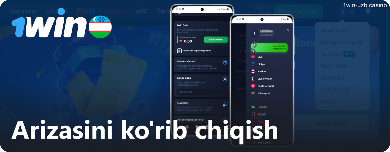 O'zbek o'yinchilarining 1Win ilovasi haqidagi fikrlari