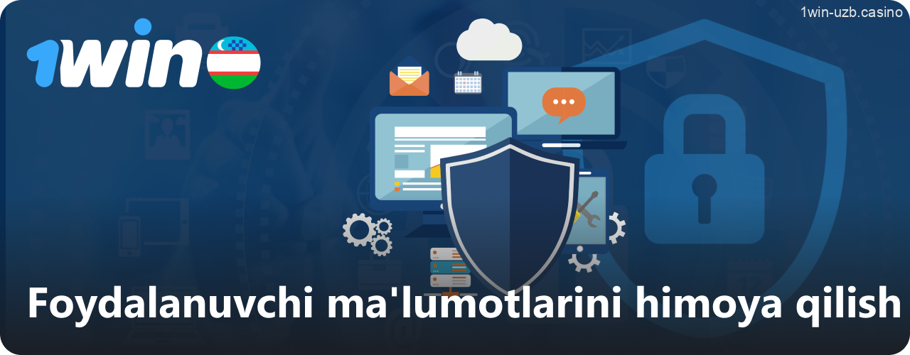 1Win foydalanuvchi ma'lumotlarining xavfsizligi